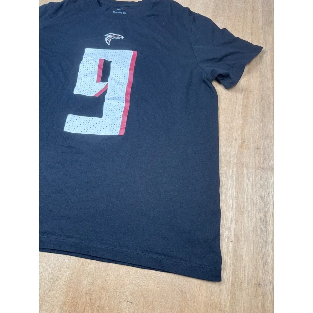 Nike Atlanta Falcons Penix Jr 9 Black T Shirt Mens Size XL